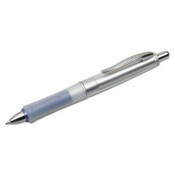 AbilityOne® 7520016296577, SKILCRAFT WriteBalance Wide Body Ballpoint Pen, Retractable, Medium 1 mm, Blue Ink, Silver Barrel Item: NSN6296577