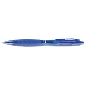 AbilityOne® 7520016451147, SKILCRAFT VISTA Ballpoint Pen, Retractable, Bold 1.4 mm, Blue Ink, Translucent Blue Barrel, Dozen Item: NSN6451147