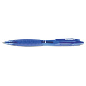 AbilityOne® 7520016451147 SKILCRAFT VISTA Ballpoint Pen, Retractable, Bold 1.4 mm, Blue Ink, Translucent Blue Barrel, Dozen Item: NSN6451147