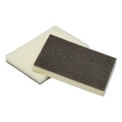 AbilityOne® 7920006555290, SKILCRAFT, Heavy-Duty Scouring Pad Sponge, 3 x 4.5, Yellow/Green, Dozen Item: NSN6555290