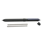 AbilityOne® 7520016559036 SKILCRAFT B3 Aviator Multi-Color Ballpoint Pen/Pencil/Stylus, Retractable, Medium, Black/Blue Ink, Black Barrel Item: NSN6559036