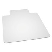 AbilityOne® 7220016568321, SKILCRAFT Biobased Chair Mat for Hard Floors, 45 x 53, 25 x 12 Lip, Clear Item: NSN6568321
