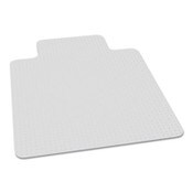 AbilityOne® 7220016568327, SKILCRAFT Biobased Chair Mat for Low/Medium Pile Carpet, 45 x 53, 20 x 12 Lip, Clear Item: NSN6568327