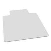 AbilityOne® 7220016568329, SKILCRAFT Biobased Chair Mat for Low/Medium Pile Carpet, 46 x 60, 25 x 12 Lip, Clear Item: NSN6568329