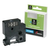 AbilityOne® 7510016576748, SKILCRAFT Dymo Label Cassette, 0.5" x 23 ft, White/Black Item: NSN6576748