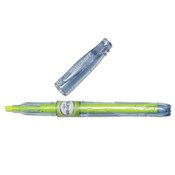 AbilityOne® 7520016578559 SKILCRAFT Eco-Bottle Recycled Highlighter, Yellow Ink, Chisel Tip, Clear/Yellow Barrel, Dozen Item: NSN6578559