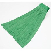 AbilityOne® 7920016601490, SKILCRAFT Microfiber Tube Mop Heads, Green, 7.5" Headband Item: NSN6601490