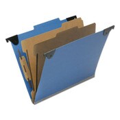 AbilityOne® 7530016817011, SKILCRAFT Classification Folder, 2" Expansion, 2 Dividers, 6 Fasteners, Letter Size, Royal Blue, 10/Box Item: NSN6817011