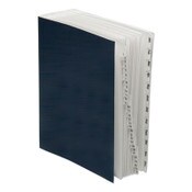 AbilityOne® 7530016819292, SKILCRAFT File Sorter, 42 Dividers, Month/Date Index, Letter Size, Blue Cover Item: NSN6819292