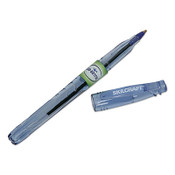 AbilityOne® 7520016827163 SKILCRAFT Recycled Water Bottle Ballpoint Pen, Stick, Medium 0.7 mm, Blue Ink, Clear Barrel, Dozen Item: NSN6827163
