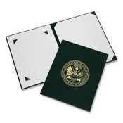 AbilityOne® 7510017011805, SKILCRAFT Awards Certificate Binder, Army Seal, 14.5 x 11.5, Green/Gold Item: NSN7011805