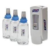 AbilityOne® 8520017027810, SKILCRAFT PURELL Advanced Green Certified Instant Foam Hand Sanitizer Starter Kit, Holds 1,200 mL, White Item: NSN7027810