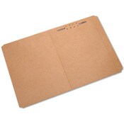 AbilityOne® 7530008893555, SKILCRAFT Medium-Duty Kraft Fastener Folder, 0.75" Expansion, 1 Fastener, Letter Size, Kraft Exterior, 100/Box Item: NSN8893555