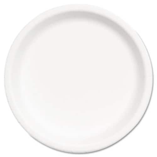 AbilityOne® 7350008993054, SKILCRAFT Paper Plates, 6" dia, White, 1,000/Box Item: NSN8993054