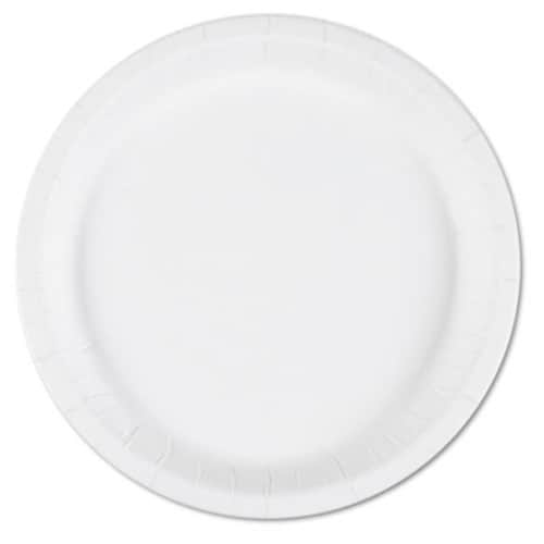 AbilityOne® 7350008993056, SKILCRAFT Paper Plates, 9" dia, White, 1,000/Box Item: NSN8993056