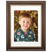 AbilityOne® 7105009031843, SKILCRAFT Style B Vinyl Document/Certificate Frame, 9 x 12, Walnut Item: NSN9031843