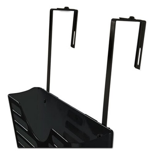 Officemate VerticalMate Cubicle Wall File Pocket, 3 Sections, Letter Size, 13.5" x 6" x 28", Charcoal, 3/Pack Item: OIC29314