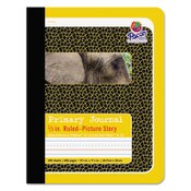 Pacon® Primary Journal, D'Nealian 1-3, Zaner-Bloser 2-3, Manuscript Format, Yellow Cover, (100) 9.75 x 7.5 Sheets Item: PAC2426