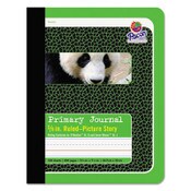 Pacon® Primary Journal, D'Nealian K, Zaner-Bloser 1, Manuscript Format, Green Cover, (100) 9.75 x 7.5 Sheets Item: PAC2428