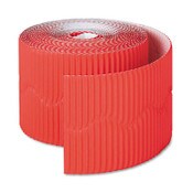 Pacon® Bordette Decorative Border, 2.25" x 50 ft, Flame Red Item: PAC37036