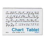Pacon® Chart Tablets, Unruled, 24 x 16, White, 25 Sheets Item: PAC74520