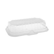 Pactiv Evergreen OPS Dome-Style Lid, 17S Shallow Dome, 8.3 x 4.8 x 1.5, Clear, Plastic, 252/Carton Item: PCT0CI8S17S0000