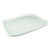 Pactiv Laminated Serving Trays, 1-Compartment, 18 x 14 x 0.91, White, 100/Carton Item: PCT0TK10136
