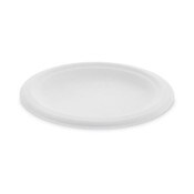 Pactiv Evergreen EarthChoice Compostable Fiber-Blend Bagasse Dinnerware, Plate, 6" dia, Natural, 1,000/Carton Item: PCTMC500060001