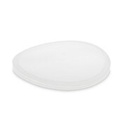 Pactiv Evergreen Newspring DELItainer Microwavable Container Lid, 6.45" Diameter x 0.45" h, Translucent, Plastic, 120/Carton Item: PCTNL640L