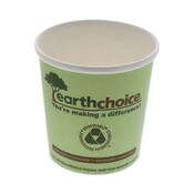 Pactiv Evergreen EarthChoice Compostable Soup Cup Large, 16 oz, 3.63" Diameter x 3.88"h, Green, Paper, 500/Carton Item: PCTPHSC16ECDI