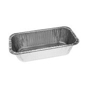 Pactiv Evergreen Aluminum Steam Table Pan, One-Third Size Deep Loaf, 3" Deep, 5.9 x 8.04, 200/Carton Item: PCTY6062XH