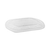 Pactiv Evergreen ClearView MealMaster Lid with Fog Gard Coating, Large Flat Lid, 9.38 x 8 x 0.38, Clear, Plastic, 300/Carton Item: PCTYCN8463S00D0