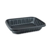 Pactiv Evergreen EarthChoice Entree2Go Takeout Container, 64 oz, 11.75 x 8.75 x 2.13, Black, Plastic, 200/Carton Item: PCTYCNB12X96400