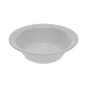 Pactiv Evergreen Placesetter Satin Non-Laminated Foam Dinnerware, Bowl, 5 oz, 4.5" dia, White, 1,250/Carton Item: PCTYTH100040000