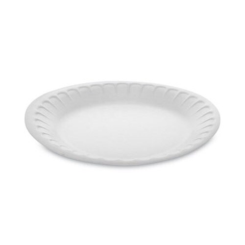 Pactiv Evergreen Placesetter Satin Non-Laminated Foam Dinnerware, Plate, 7" dia, White, 900/Carton Item: PCTYTH100070000