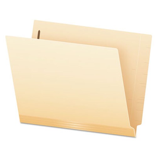 Pendaflex® Manila Laminated End Tab Fastener Folders, 11-pt Manila, 0.75" Expansion, 1 Fastener, Letter Size, Manila Exterior, 50/Box Item: PFX13140
