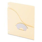 Pendaflex® Pocket Project Folders, 3-Hole Punched, Letter Size, Manila, 15/Pack Item: PFX31870