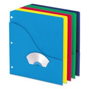 Pendaflex® Pocket Project Folders, 3-Hole Punched, Letter Size, Assorted Colors, 10/Pack Item: PFX32900