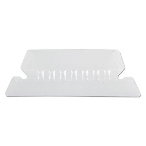Pendaflex® Transparent Colored Tabs For Hanging File Folders, 1/5-Cut, Clear, 2" Wide, 25/Pack Item: PFX42CR