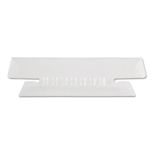Pendaflex® Transparent Colored Tabs For Hanging File Folders, 1/3-Cut, Clear, 3.5" Wide, 25/Pack Item: PFX4312