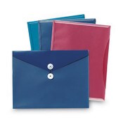 Pendaflex® Poly Envelopes, Letter Size, Assorted Colors, 4/Pack Item: PFX90016