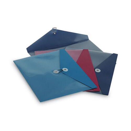 Pendaflex® Poly Envelopes, Letter Size, Assorted Colors, 4/Pack Item: PFX90016