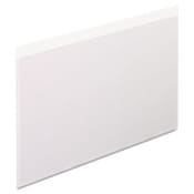 Pendaflex® Self-Adhesive Pockets, 5 x 8, Clear Front/White Backing, 100/Box Item: PFX99377