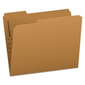 Pendaflex® Kraft Fastener Folders, 1/3-Cut Tabs, 1 Fastener, Letter Size, Kraft Exterior, 50/Box Item: PFXFK211