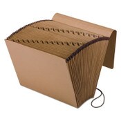 Pendaflex® Kraft Indexed Expanding File, 31 Sections, Elastic Cord Closure, 1/15-Cut Tabs, Letter Size, Brown Item: PFXK17DOX
