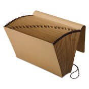 Pendaflex® Kraft Indexed Expanding File, 21 Sections, Elastic Cord Closure, 1/21-Cut Tabs, Legal Size, Brown Item: PFXK19AOX