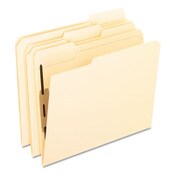 Pendaflex® Manila Fastener Folders with Bonded Lesspace Fasteners, 1 Fastener, Letter Size, Manila Exterior, 50/Box Item: PFXM13U1
