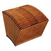 Pendaflex® Heavy-Duty Open-Top Expanding Stadium File, 31 Sections, 1/3-Cut Tabs, Letter Size, Redrope Item: PFXR217DHD