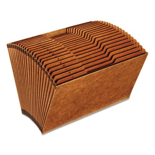Pendaflex® Heavy-Duty Open-Top Expanding Stadium File, 21 Sections, 1/3-Cut Tabs, Legal Size, Redrope Item: PFXR219AHD