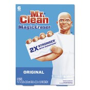 Mr. Clean® Magic Eraser, 2.3 x 4.6, 1" Thick, White, 6/Pack, 6 Packs/Carton Item: PGC79009